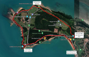 Darwin Walk Route | Anna's Walk 2023